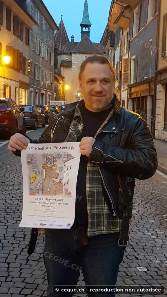 Présentation de l’affiche du premier Noël au Faubourg